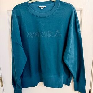 Reebok Women's Meet and Greet Crewneck Sweatshirt, Size L